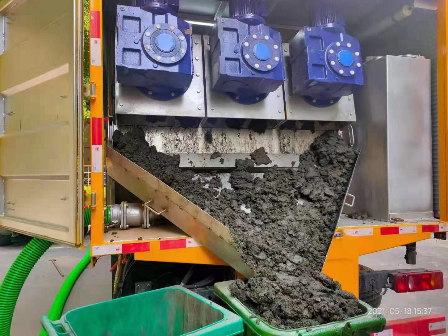 稻城化粪池清掏城市维护站-泥浆净化干湿分离处理